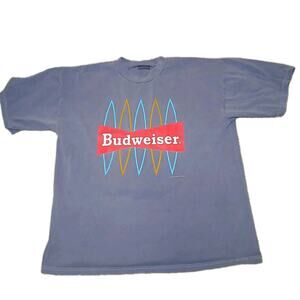 Vtg 1997 Budweiser T-Shirt Men’s XL‎ Retro 1961 Series Gildan Distressed Graphic